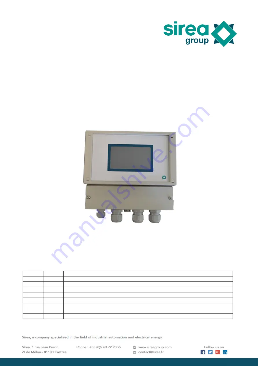 sirea MicroARM-A9 Скачать руководство пользователя страница 1