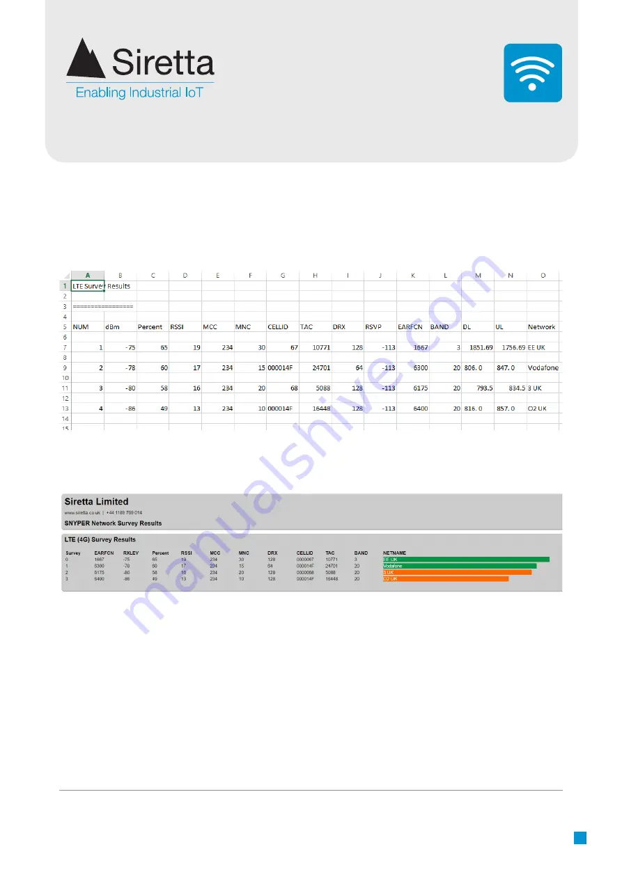 SIRETTA SNYPER-LTE+ Series User Manual Download Page 29