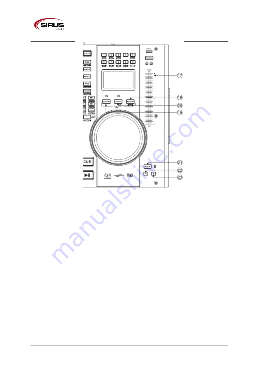 SIRIUS PRO CDXS-1000 Скачать руководство пользователя страница 9