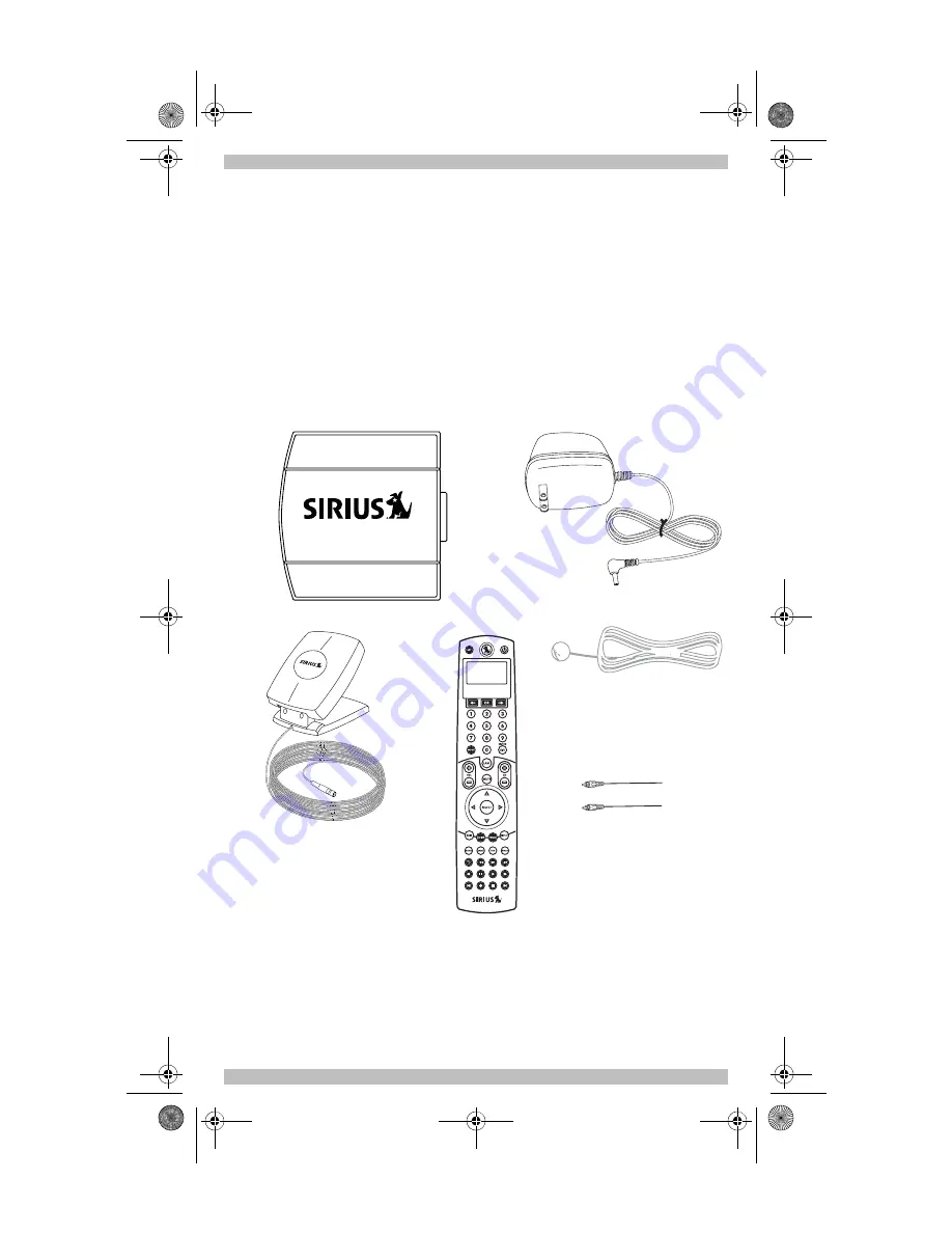 Sirius Satellite Radio SC-H1W Скачать руководство пользователя страница 8