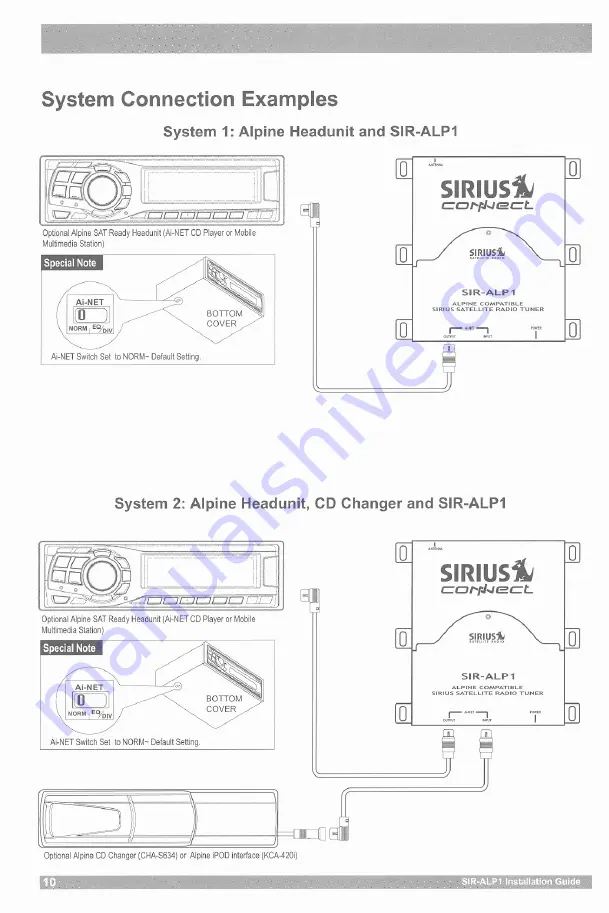 Sirius Satellite Radio SIR-ALP1 Installation Manual Download Page 14