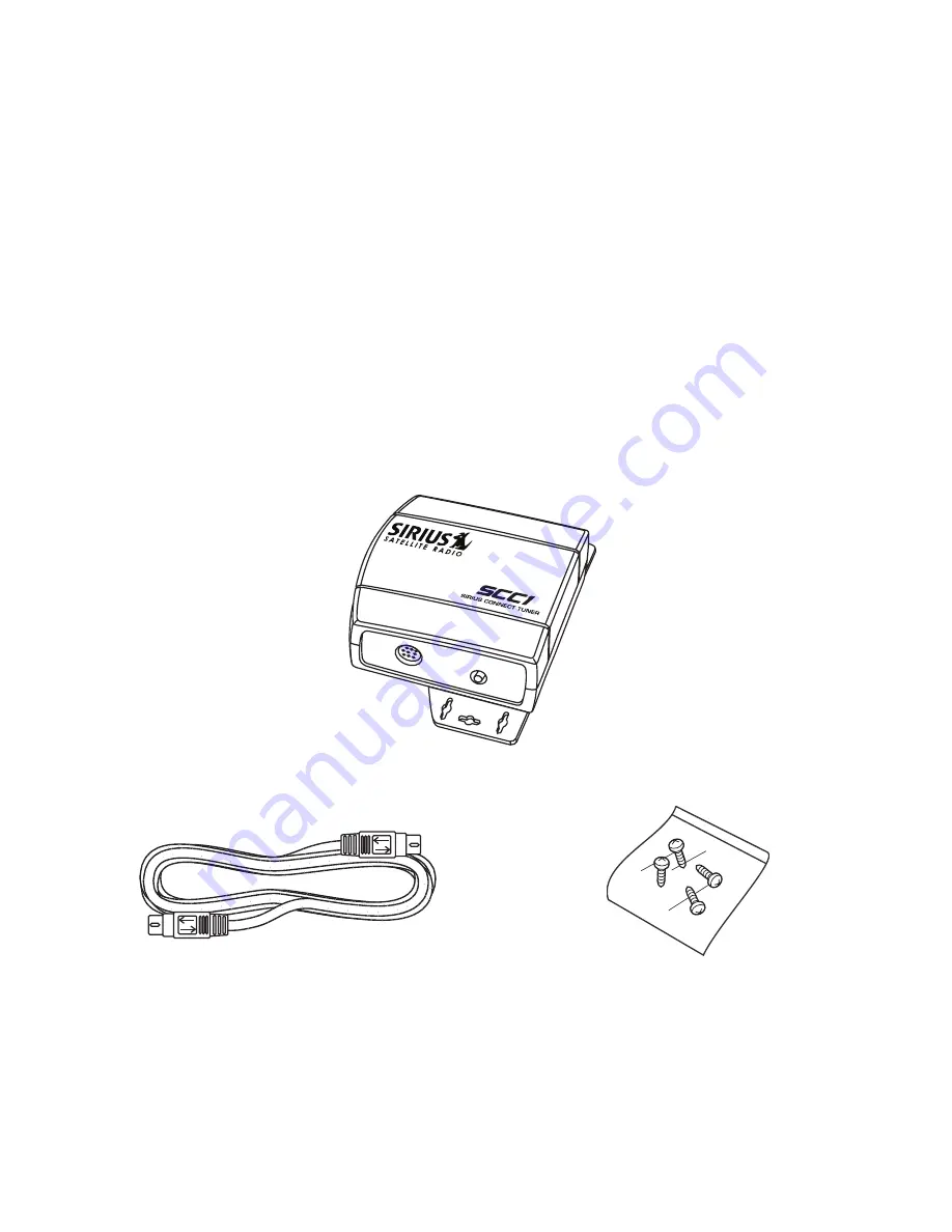 Sirius Satellite Radio SiriusConnect SCC1BL User Manual Download Page 7