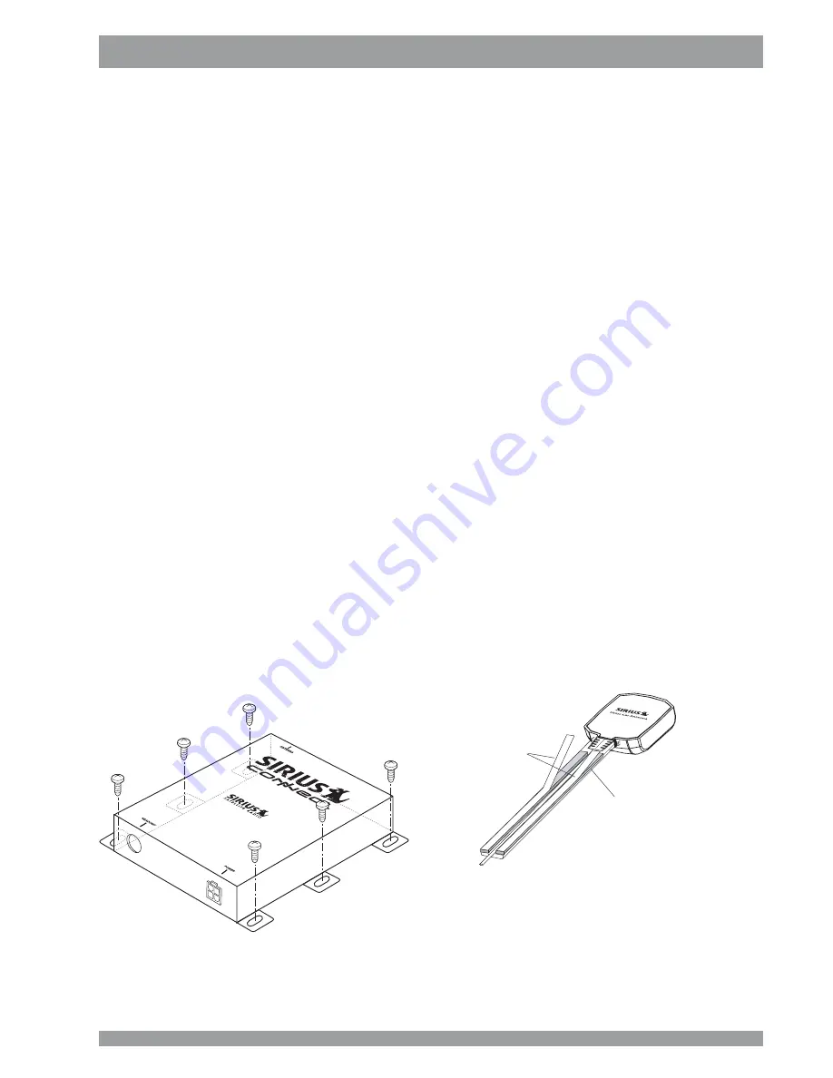 Sirius Satellite Radio SiriusConnect SIR-PAN1 Скачать руководство пользователя страница 6