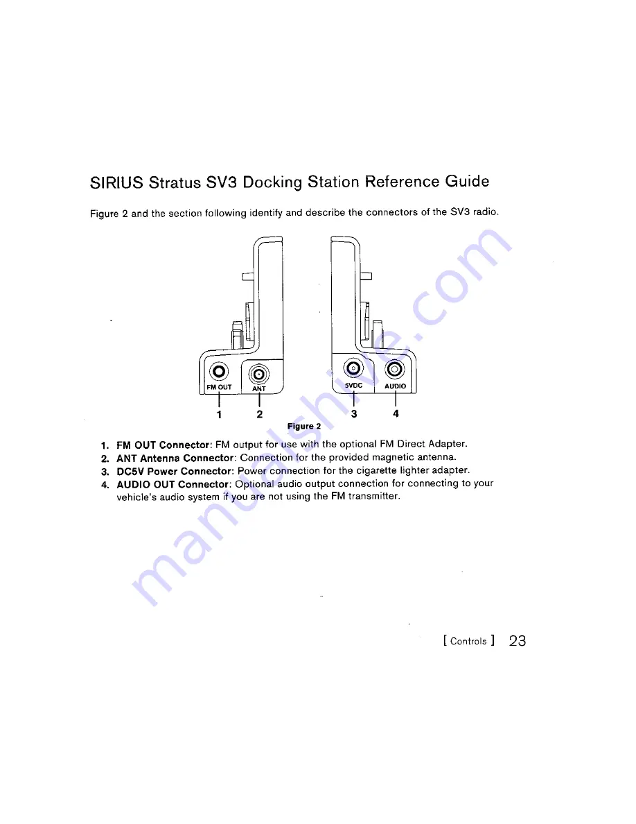 Sirius Satellite Radio Stratus SV3 User Manual Download Page 23