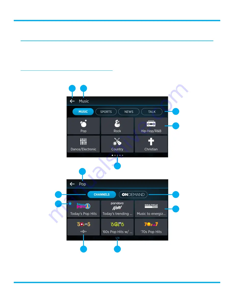 Sirius XM RAdio Tour SXWB1V1 User Manual Download Page 42