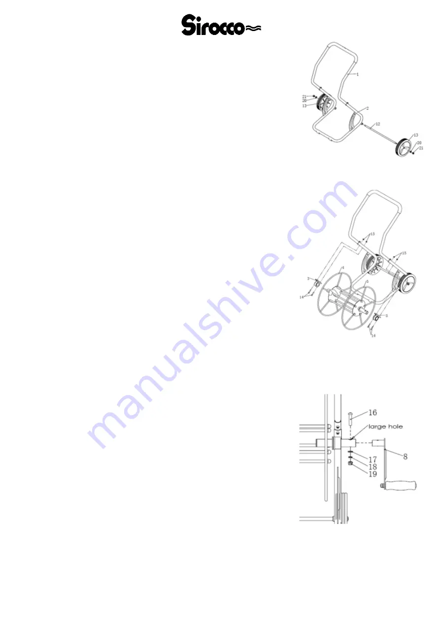 Sirocco 070 41110 User Manual Download Page 3