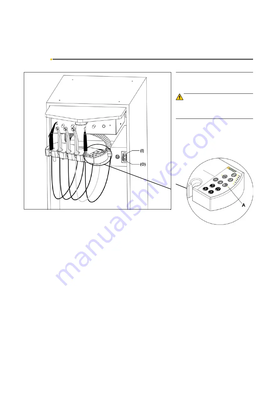 Sirona C8+ Cabinet S Operating Instructions Manual Download Page 12