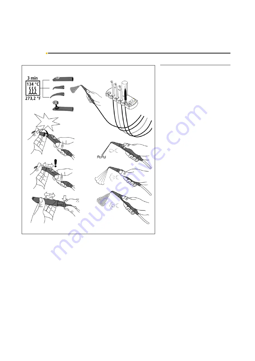 Sirona C8+ Cabinet S Operating Instructions Manual Download Page 20