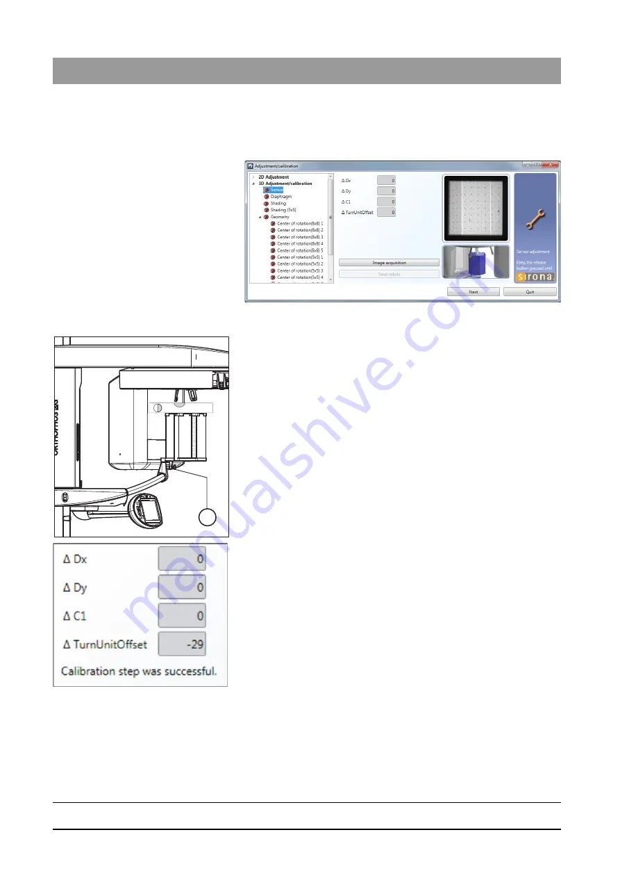 Sirona Orthophos XG 3D/Ceph Скачать руководство пользователя страница 248