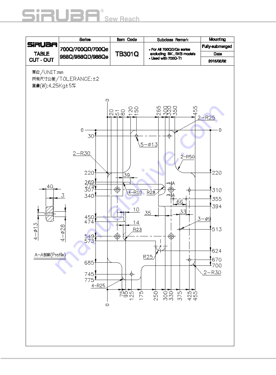 Siruba 700QD Скачать руководство пользователя страница 90