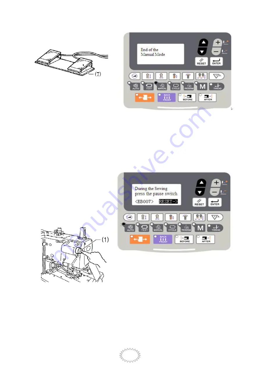 Siruba BH9820 Operation Manual Download Page 27