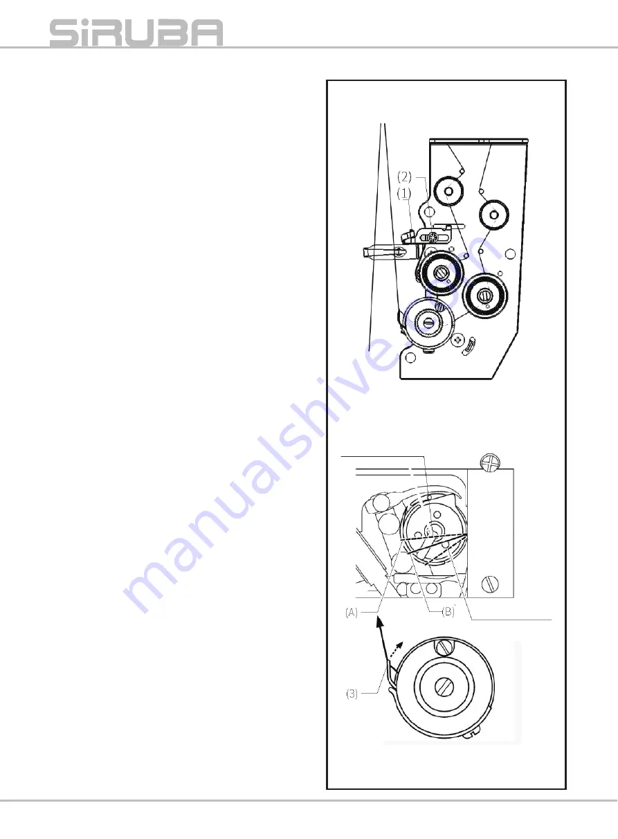 Siruba DT828L Manual Download Page 22