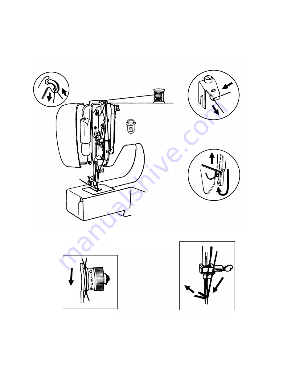 Siruba HSM-2722 Instruction Download Page 13