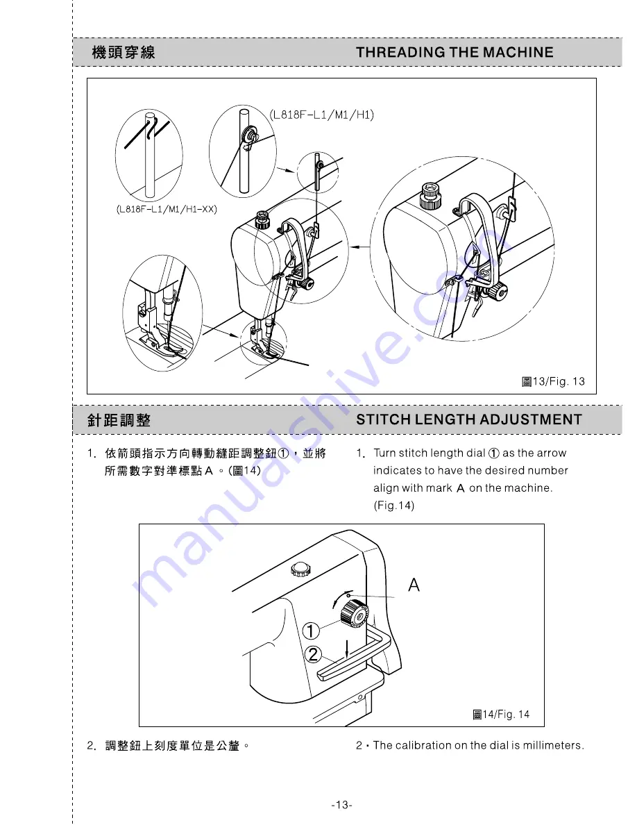 Siruba L818F Instruction Book Download Page 18