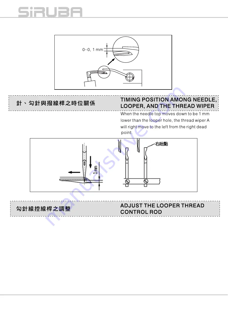 Siruba VC008 Instruction Book / Parts List Download Page 26