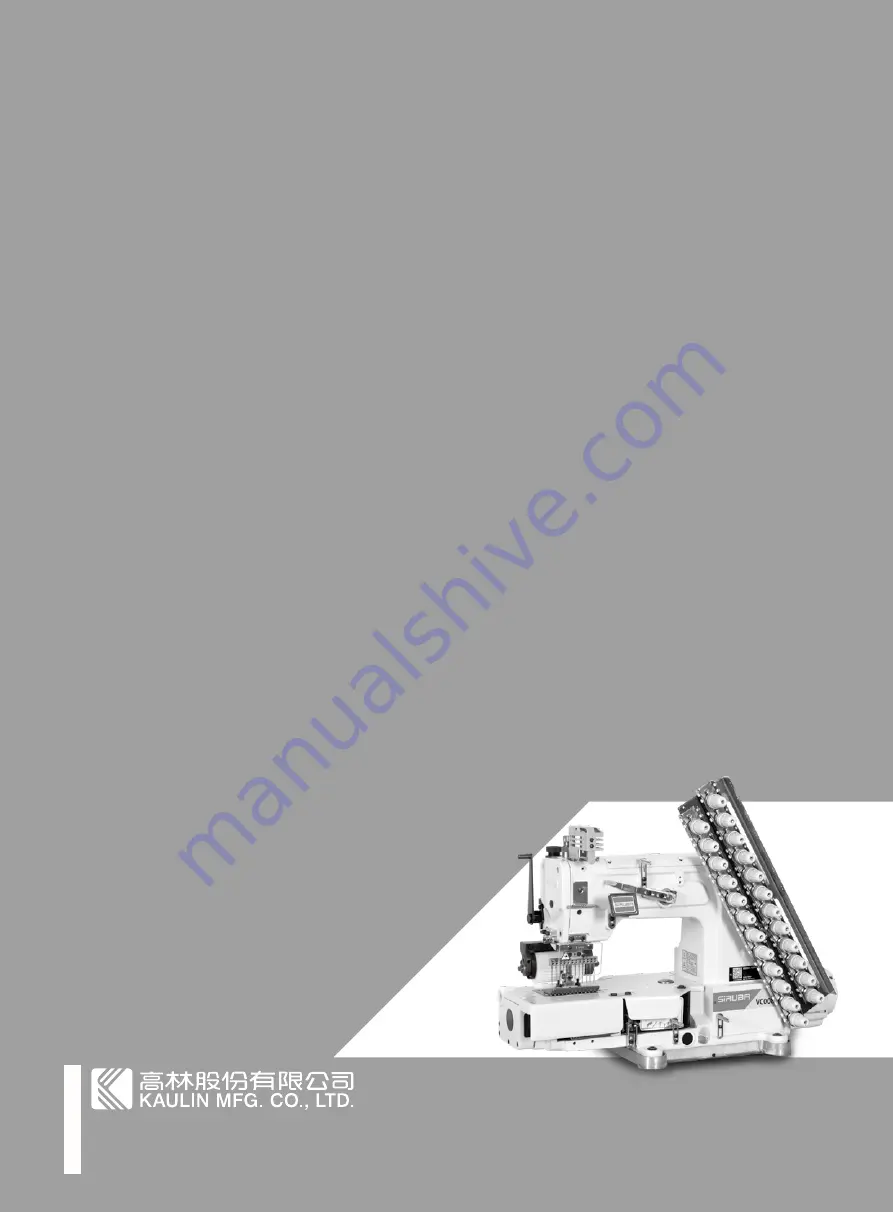 Siruba VC008 Instruction Book / Parts List Download Page 63