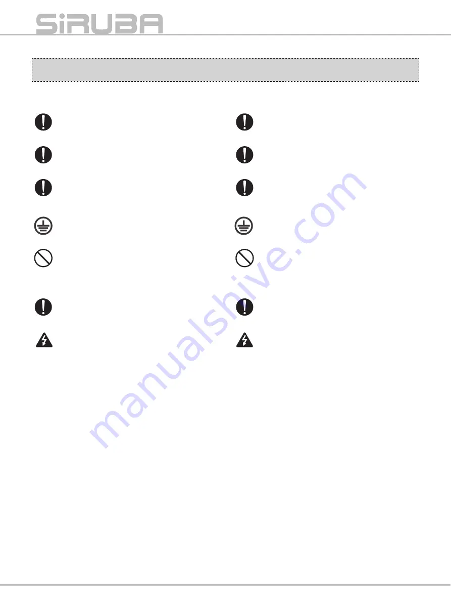 Siruba VC008B Instruction Book / Parts List Download Page 12