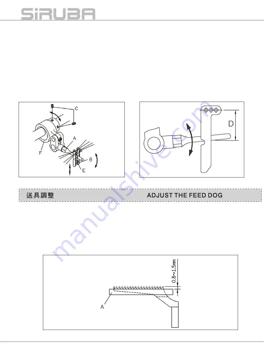 Siruba VC008B Instruction Book / Parts List Download Page 26