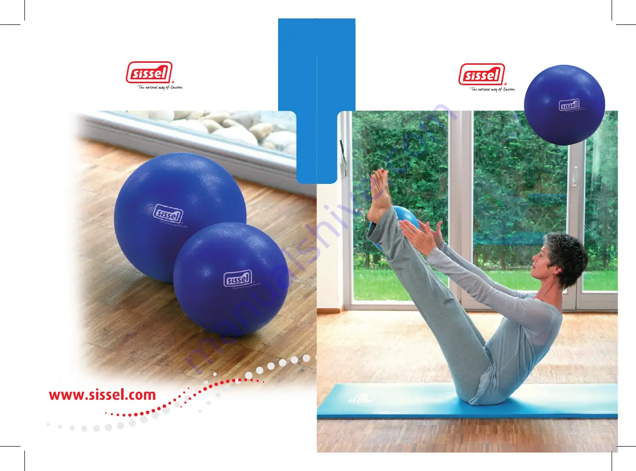 Sissel Pilates Soft Ball Exercises Manual Download Page 1