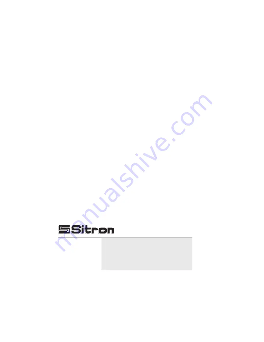 Sitron SP10 User Manual Download Page 27