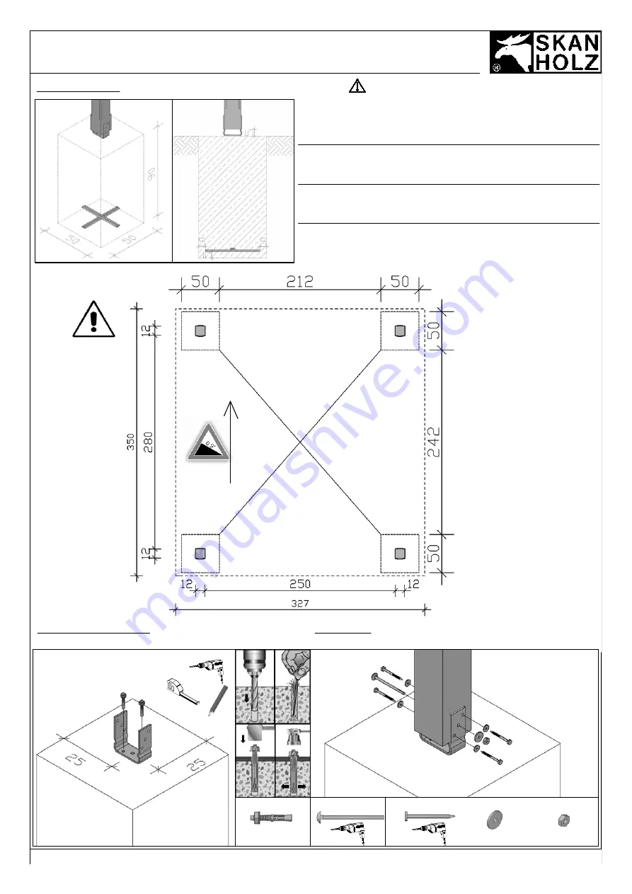 Skan Holz Marseille 2 Assembly Instructions Manual Download Page 2