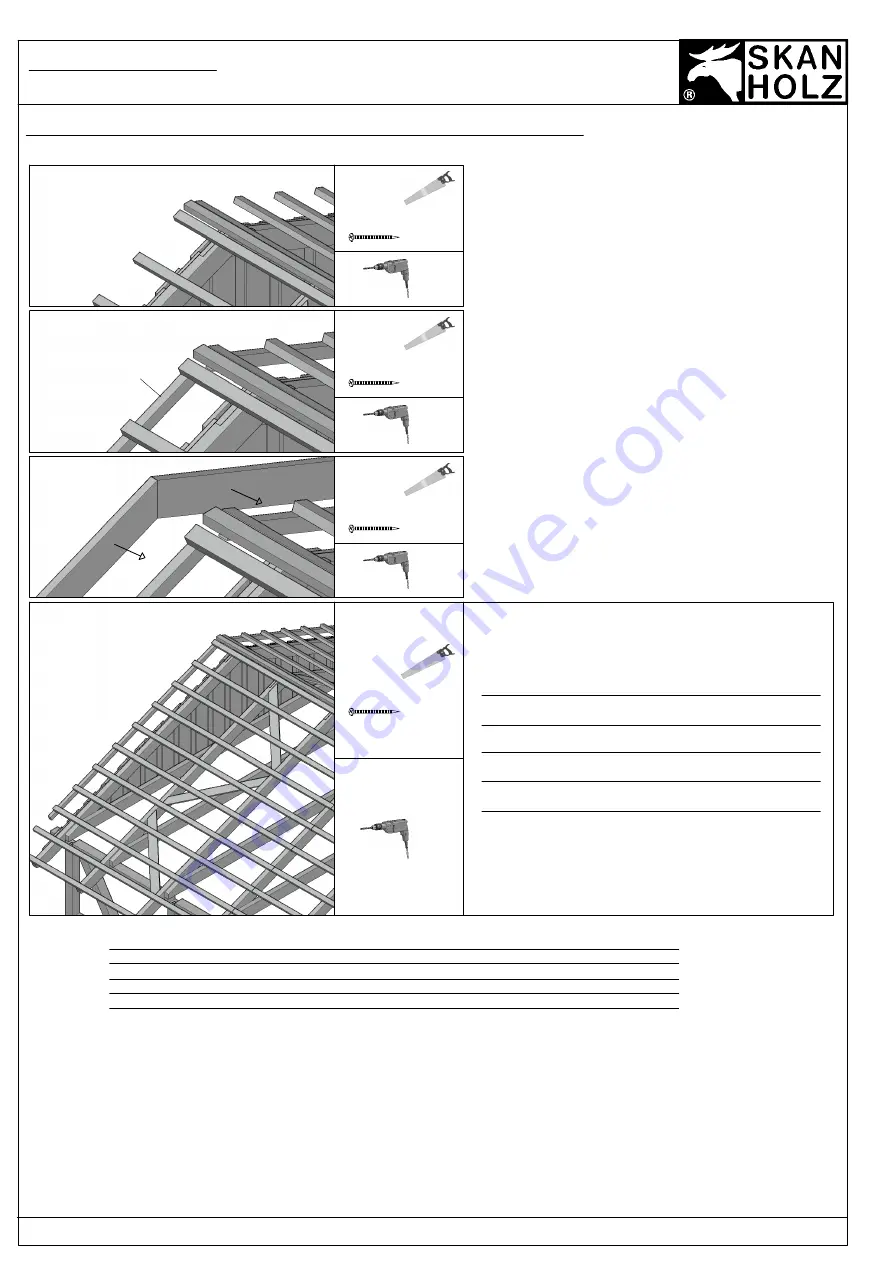 Skan Holz Schwarzwald Assembly Instructions Manual Download Page 8