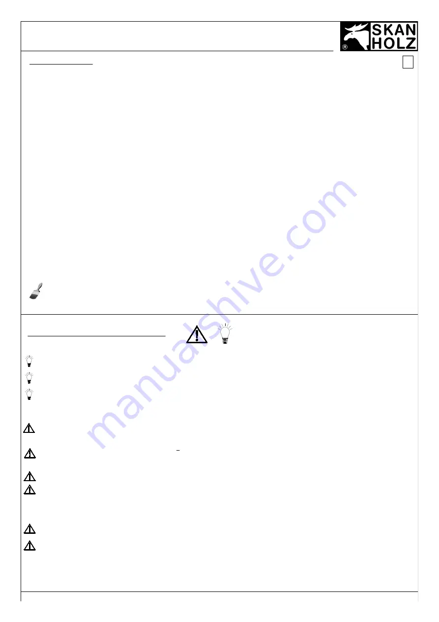 Skan Holz Venlo 2 Manual Download Page 4