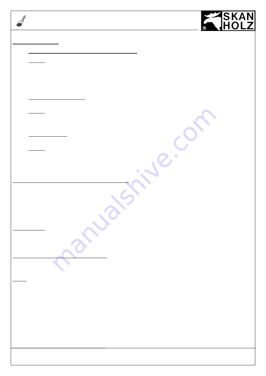 Skan Holz Venlo 2 Manual Download Page 25