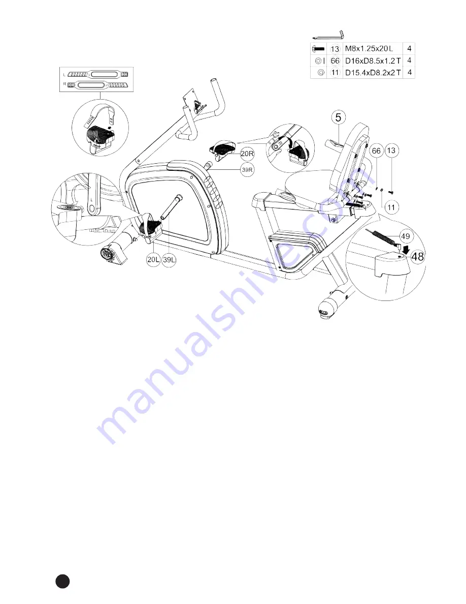 Skandika Fitness CARBON ADVANCE Assembly Instructions And User Manual Download Page 12