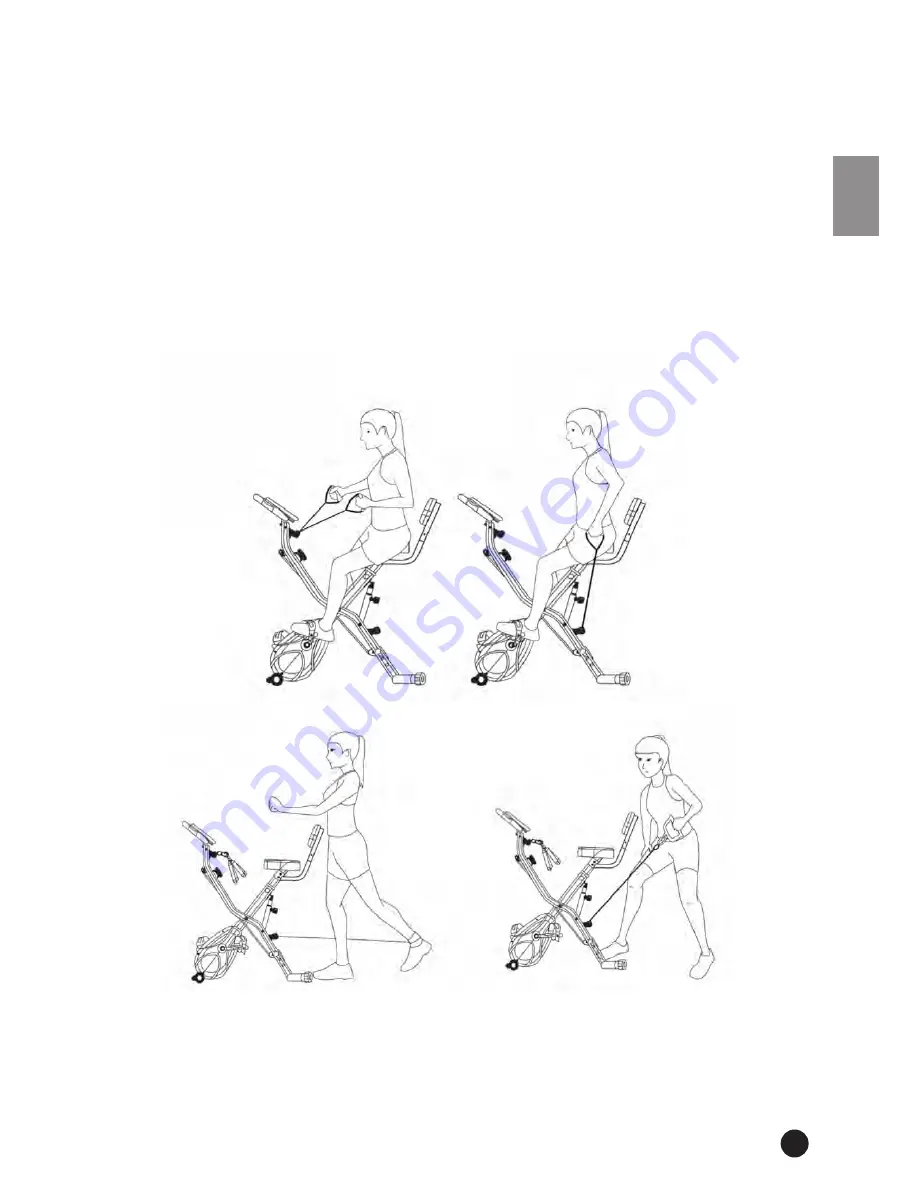 Skandika Fitness FOLDAWAY BIKE X-3000 Assembly Instructions Manual Download Page 23