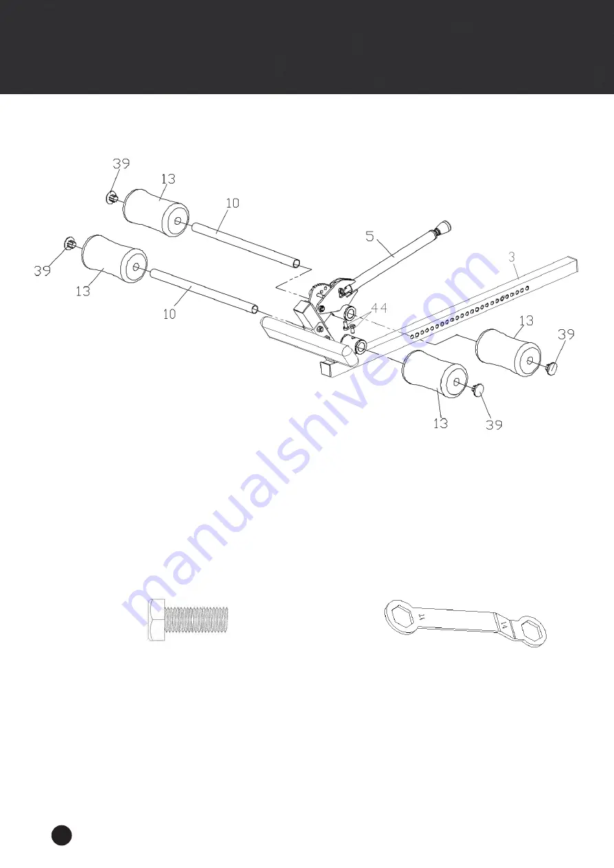 Skandika Fitness GRAVITY COACH SF-1210 Assembly Instructions And User Manual Download Page 46