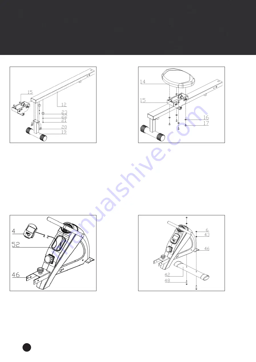 Skandika Fitness Regata Oxford Pro Assembly Instructions And User Manual Download Page 4