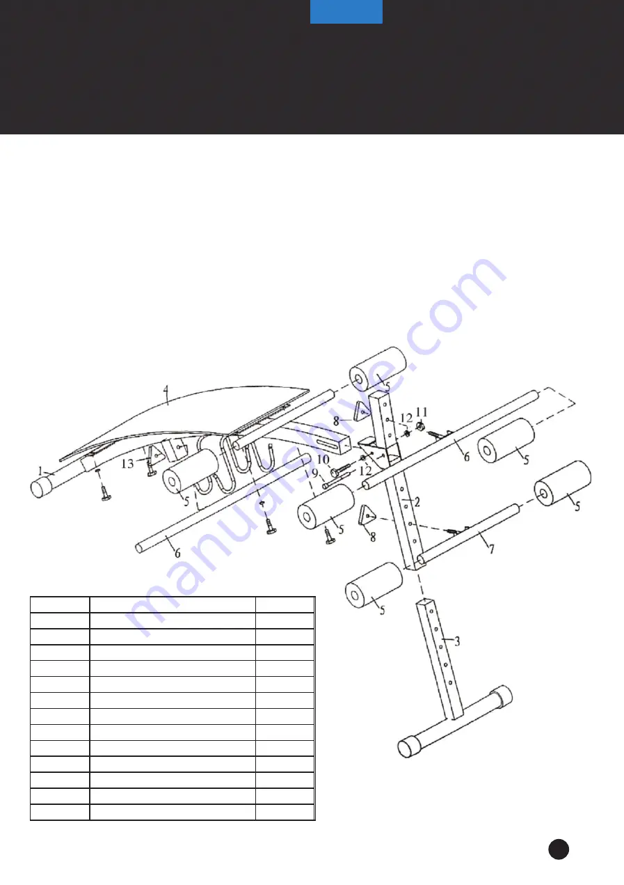 Skandika Fitness SIT-UP BANK Assembly Instructions And User Manual Download Page 17