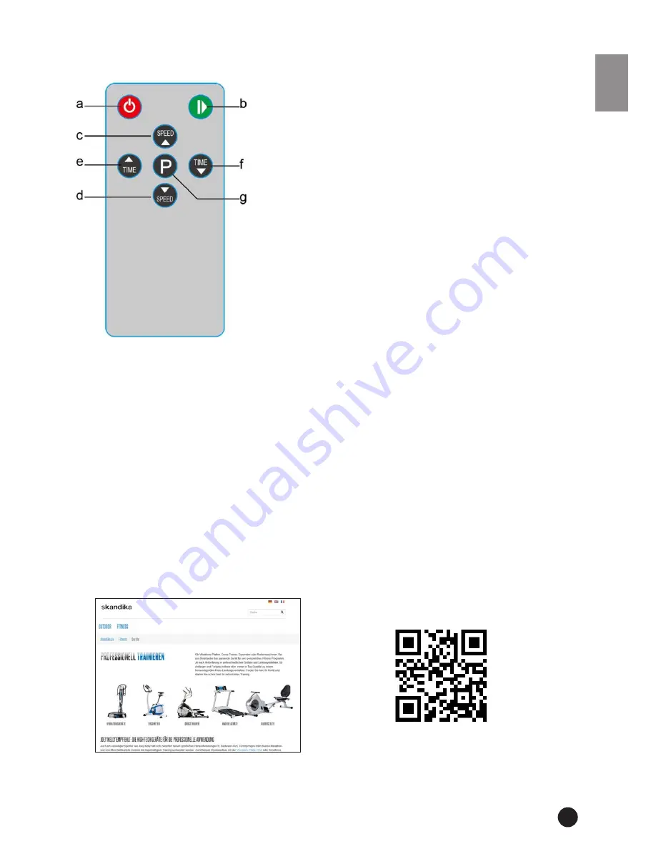 Skandika Fitness VIBRATION PLATE 400 Assembly Instructions And User Manual Download Page 3