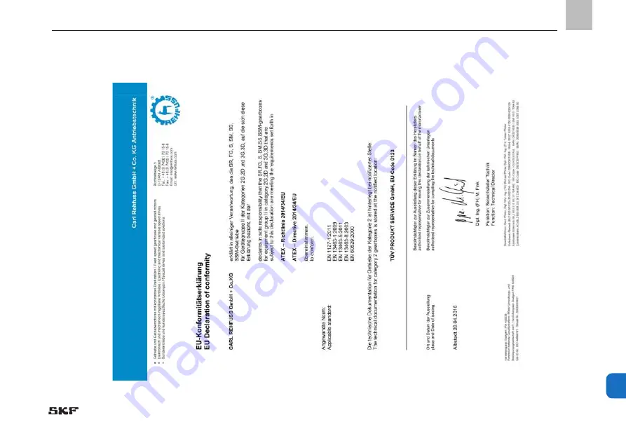 SKF 655-41261-1 Скачать руководство пользователя страница 83