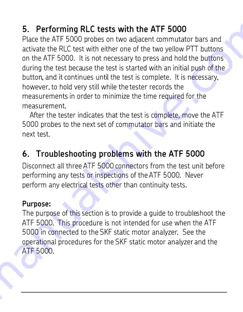 SKF ATF 5000 Скачать руководство пользователя страница 10