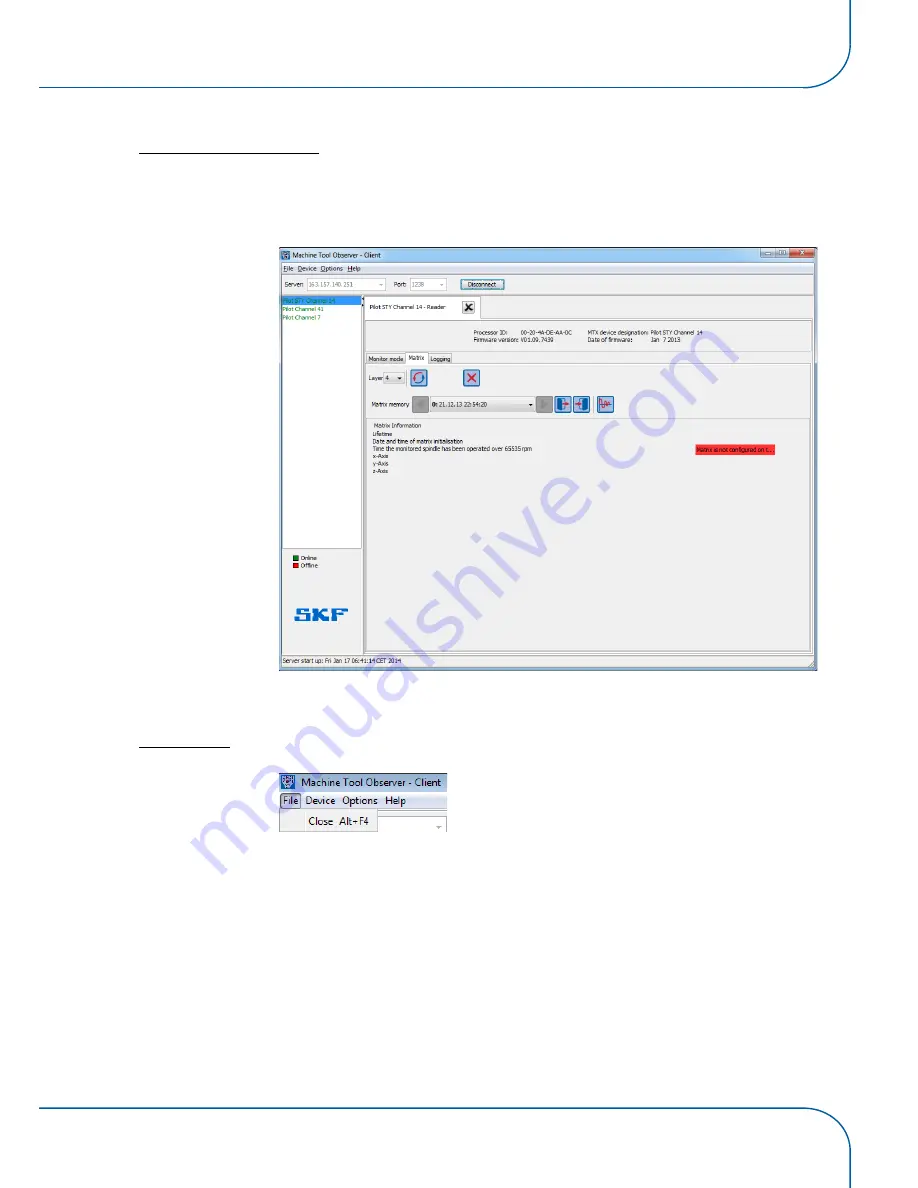 SKF MTx Technical Manual Download Page 41