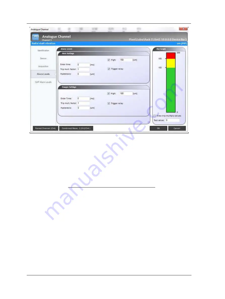 SKF Multilog On-Line System IMx-M User Manual Download Page 168