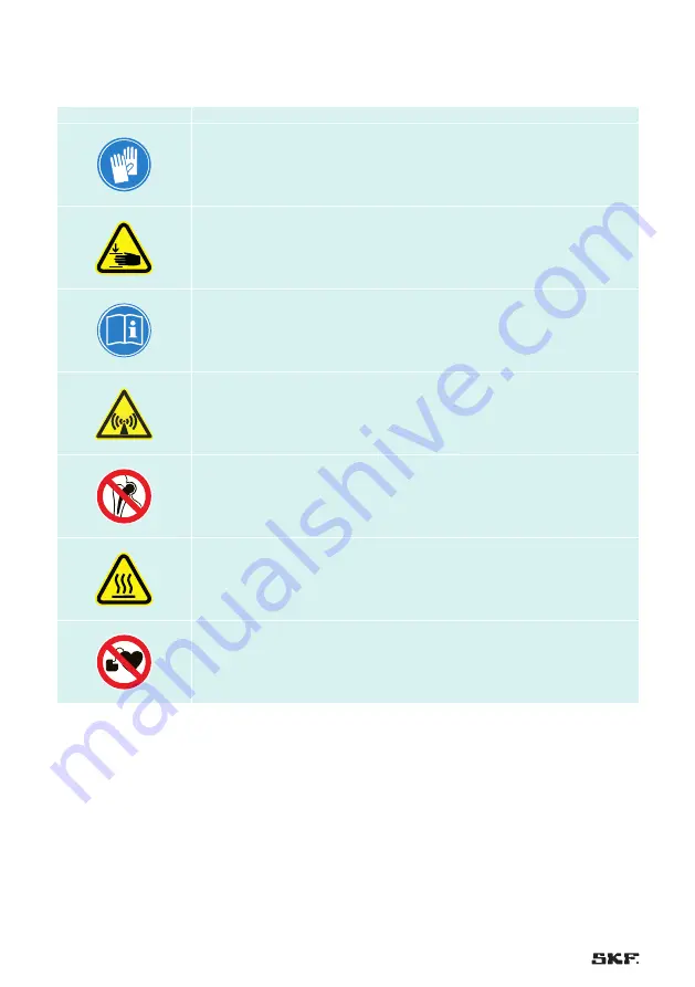 SKF TWIM 15 Instructions For Use Manual Download Page 44