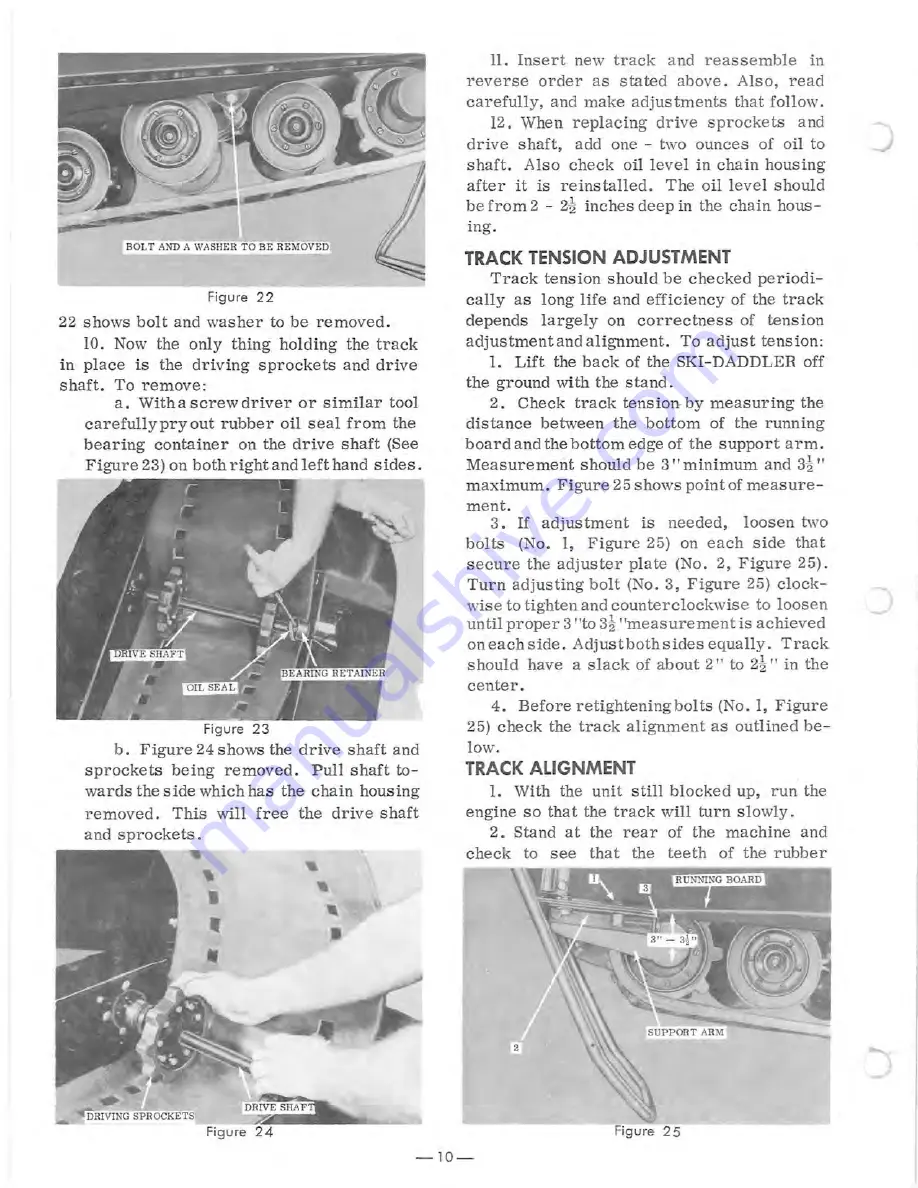 Ski-Daddler 5811-0000 Service Manual Download Page 10