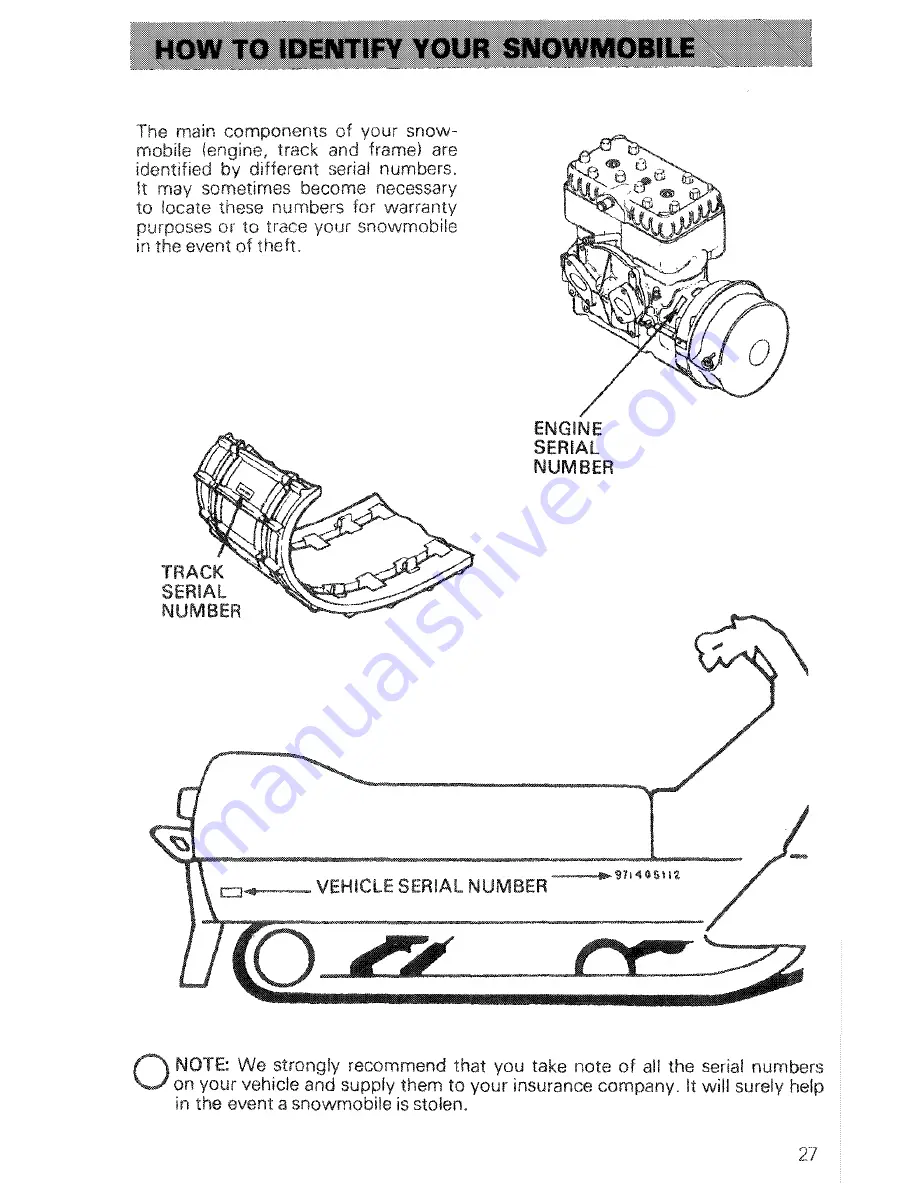 Ski-Doo 1979 Blizzard 7500 Plus Скачать руководство пользователя страница 31