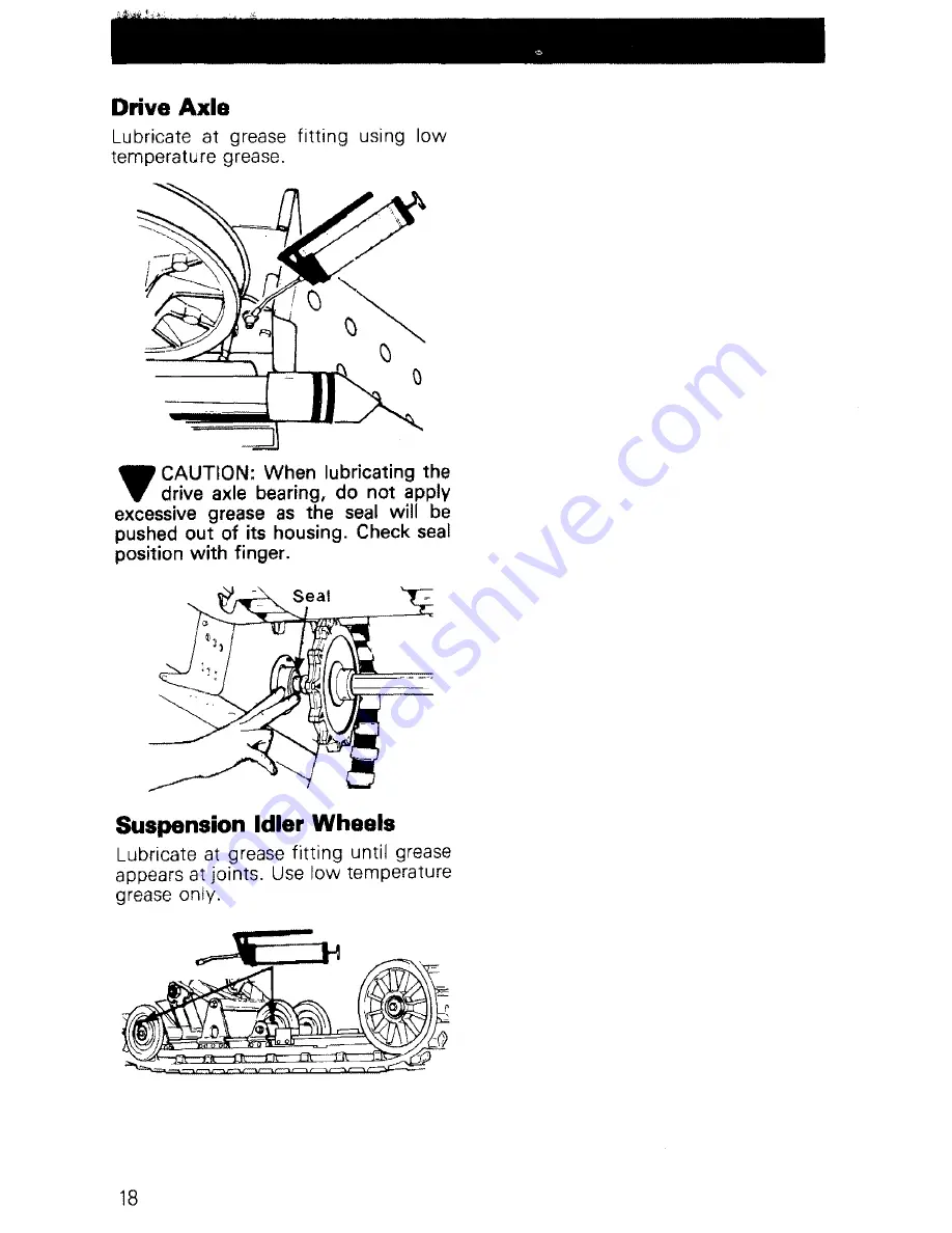 Ski-Doo 1982 Blizzard 5500 MX Operator'S Manual Download Page 20