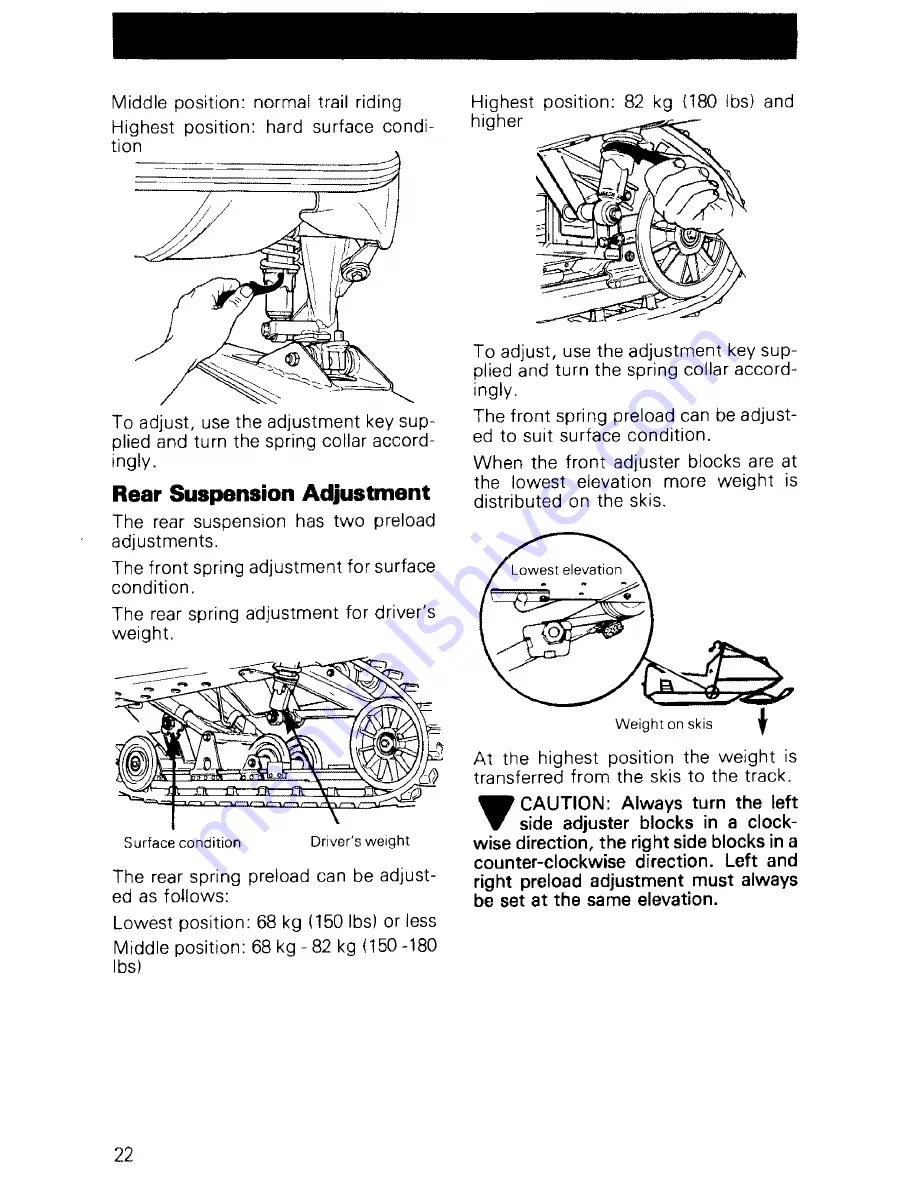 Ski-Doo 1982 Blizzard 5500 MX Скачать руководство пользователя страница 24