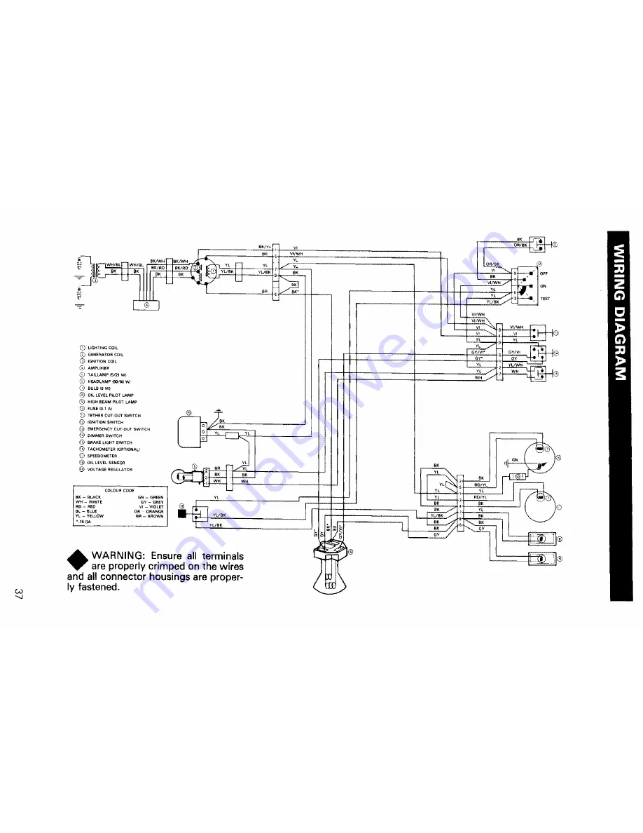 Ski-Doo 1982 Blizzard 5500 MX Operator'S Manual Download Page 39