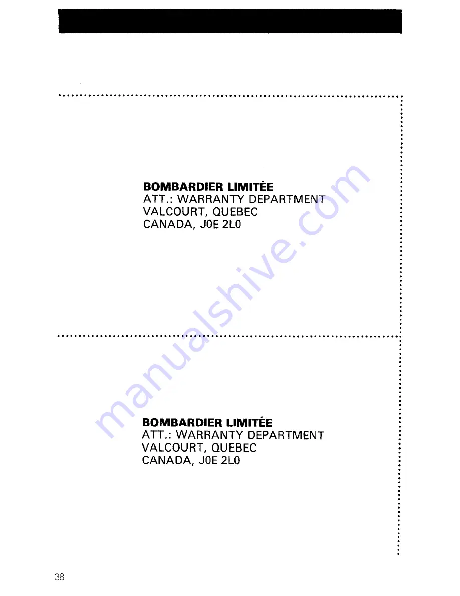 Ski-Doo EVEREST L/C ELECTRO 1981 Operator'S Manual Download Page 40