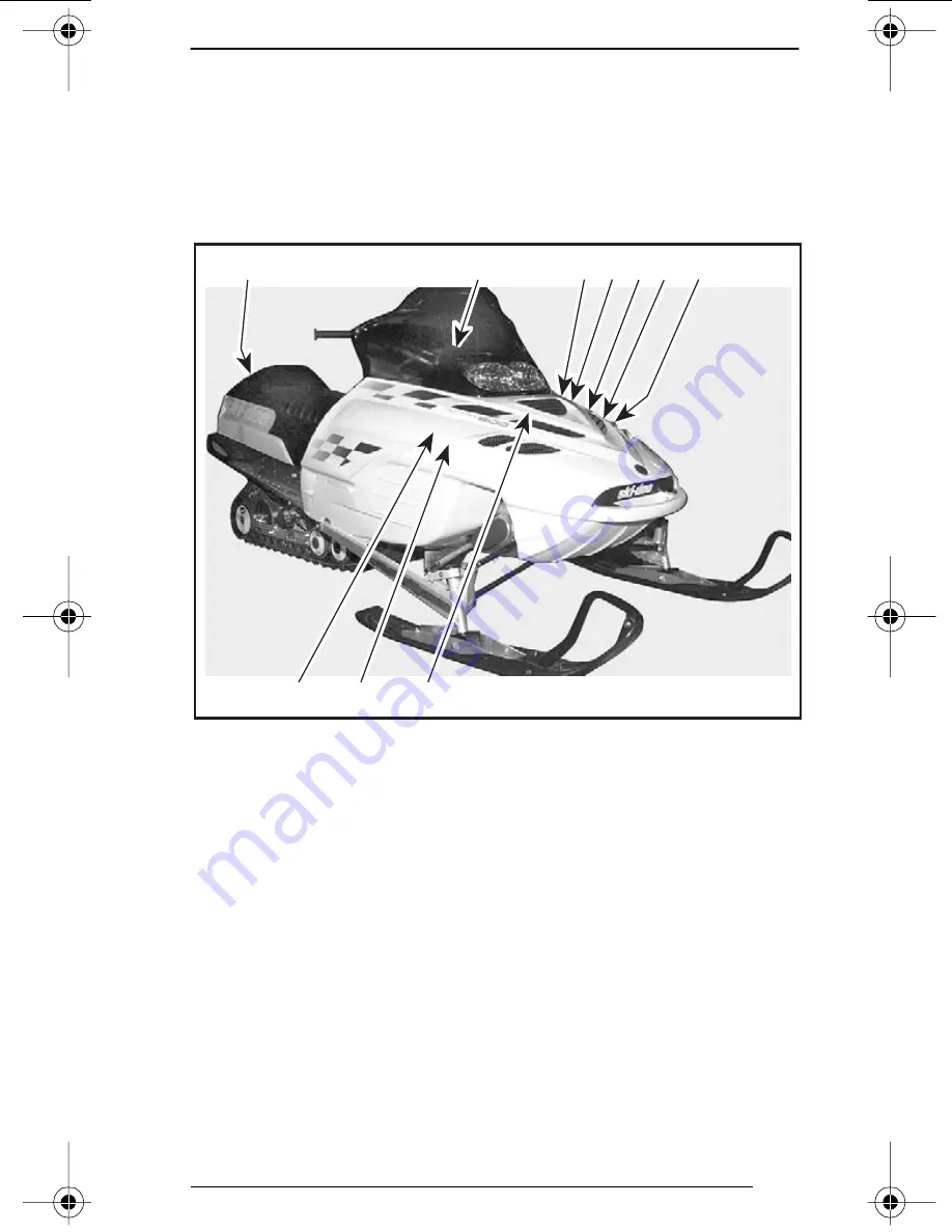 Ski-Doo Legend SE 800 SDI 2003 Operator'S Manual Supplement Download Page 5