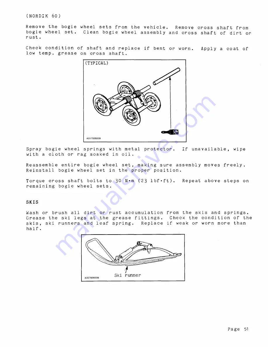 Ski-Doo NORDIK 50 1988 Operator'S Manual Download Page 55