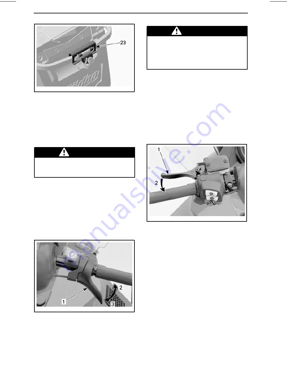 Ski-Doo Scandic Series Operator'S Manual Download Page 39