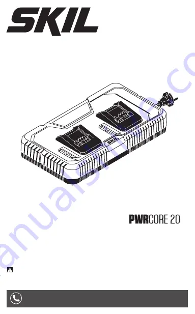 Skil PWRCORE 20 QC5359E-00 Owner'S Manual Download Page 1