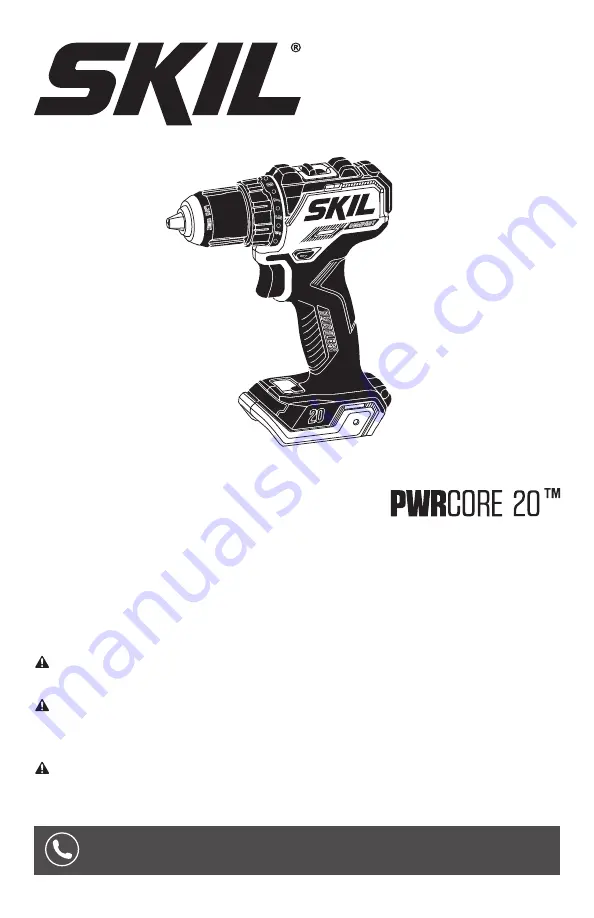 Skil PWRCORE DL6293B-00 Owner'S Manual Download Page 1